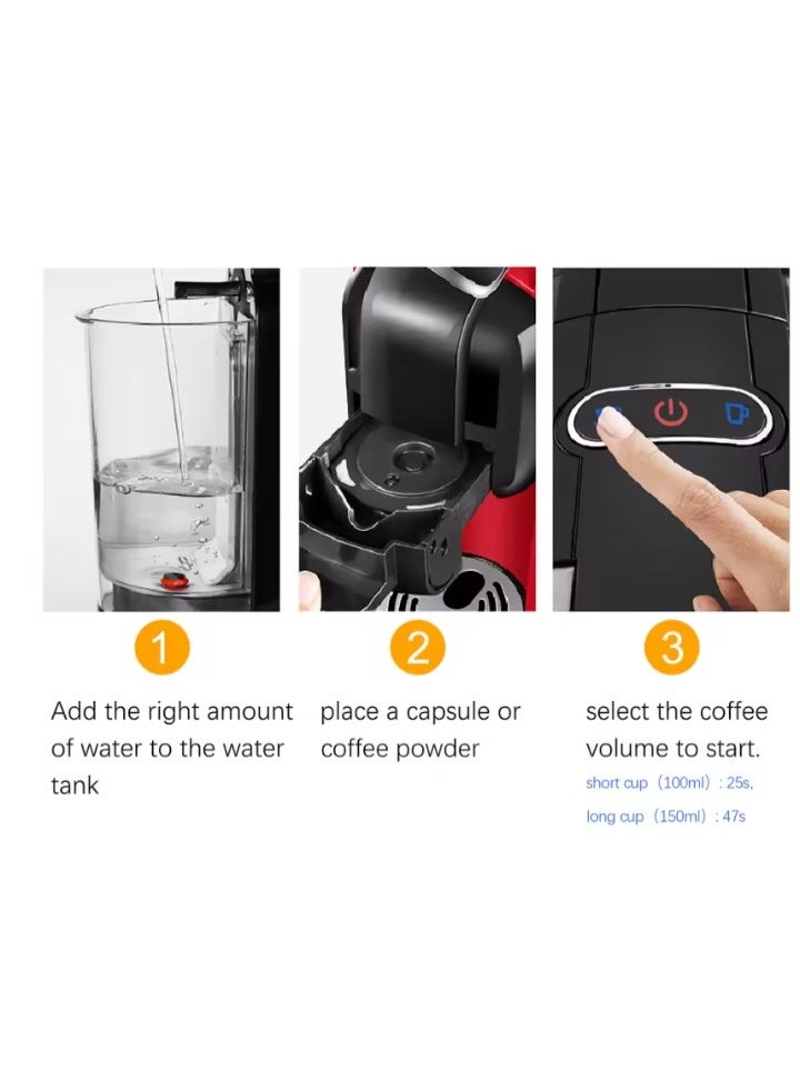 ريبنيو ماكينة صنع القهوة SF-3547، تعمل بتيار متردد 220-240 فولت، 50/60 هرتز، 1450 واط - Image 5